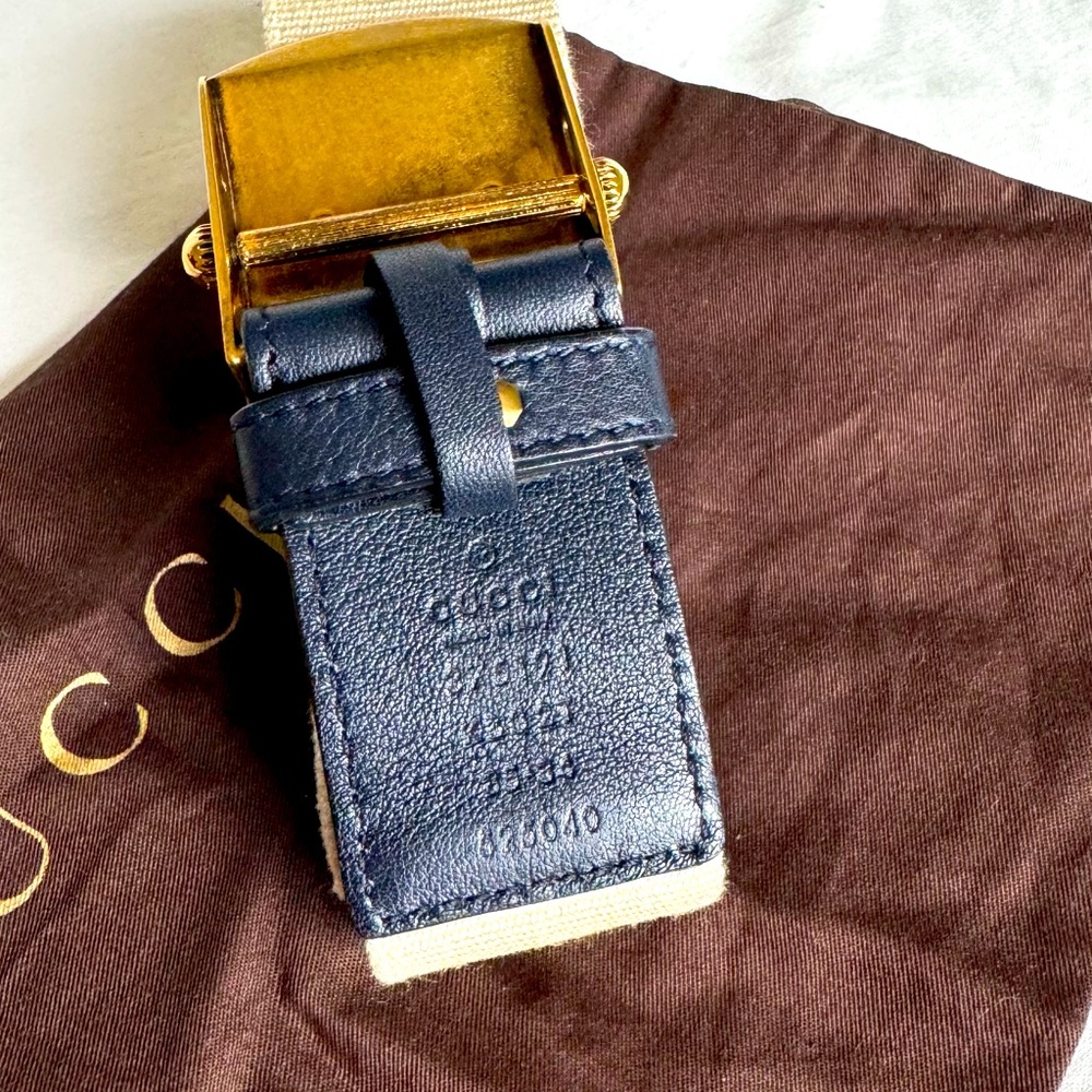 Gucci men’s belt size 85-34 style 375101 5250-40